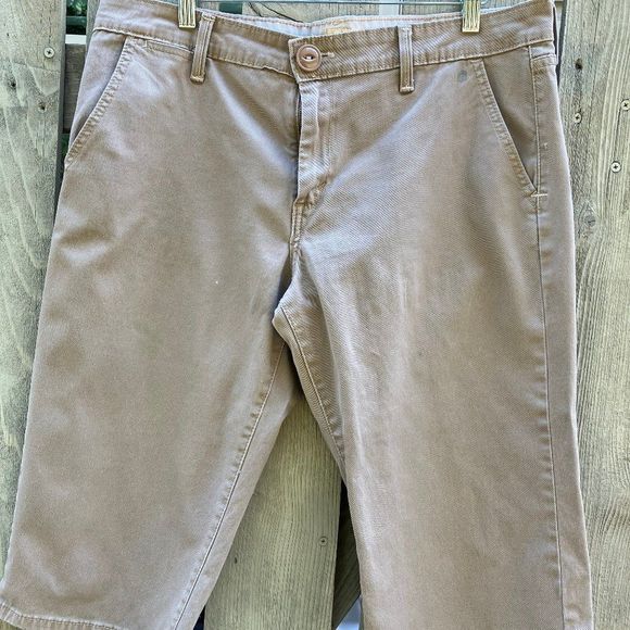 Levis Sz 14 Tab Twill Unisex Shorts - Picture 1 of 11